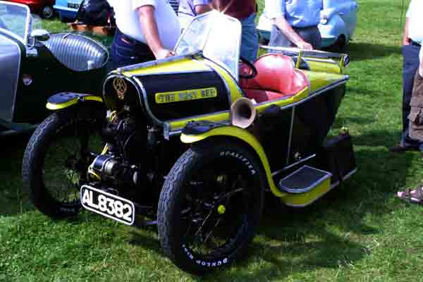 The 1919 Busy Bee, a home-made cyclecar.
